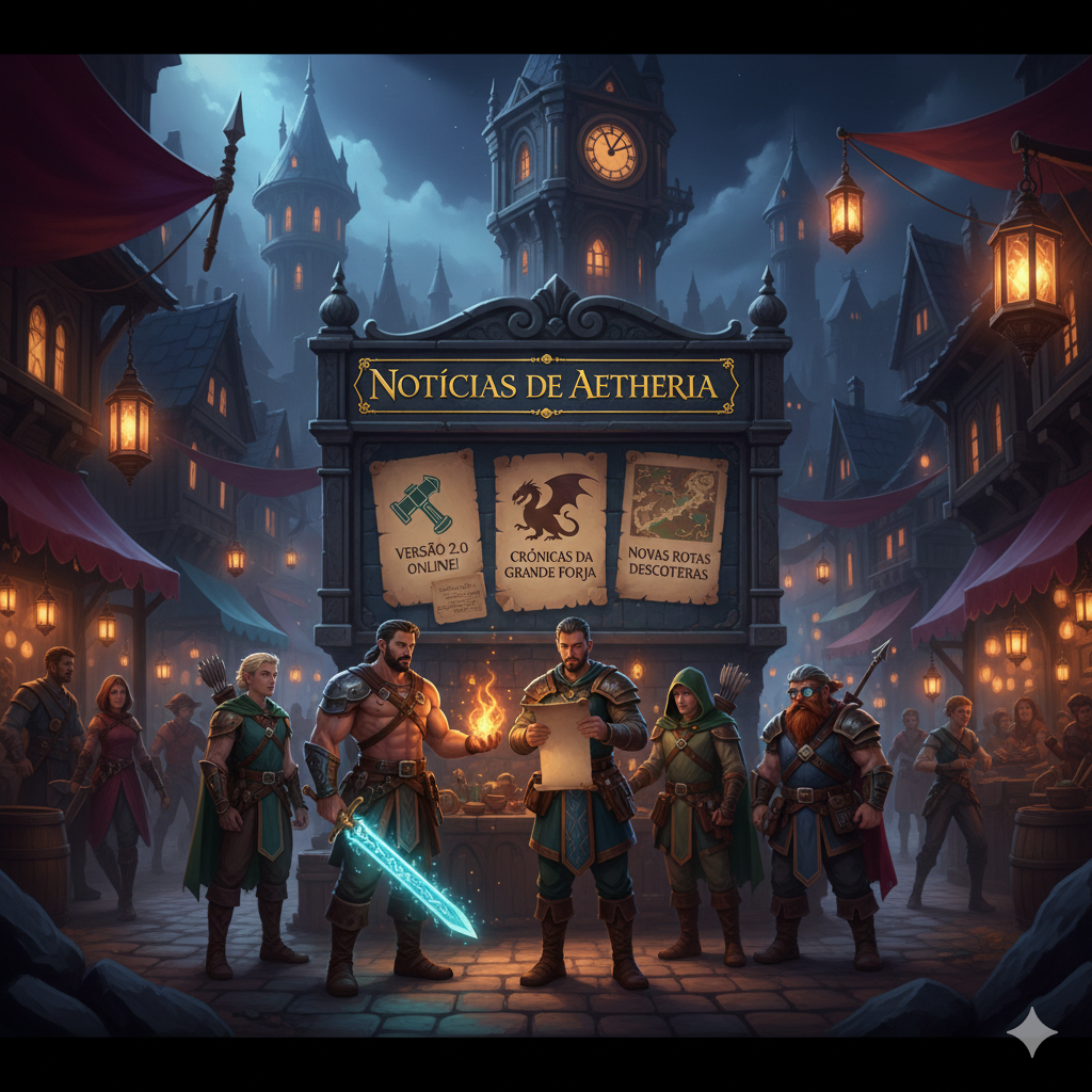 Crônicas de Aetheria: O Massacre na Cachoeira e o Surgimento de Novos Aliados